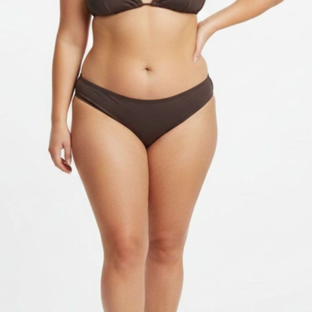 La Blanca Brown Full Cover Bikini Swim Bathing Suit Bottoms 14